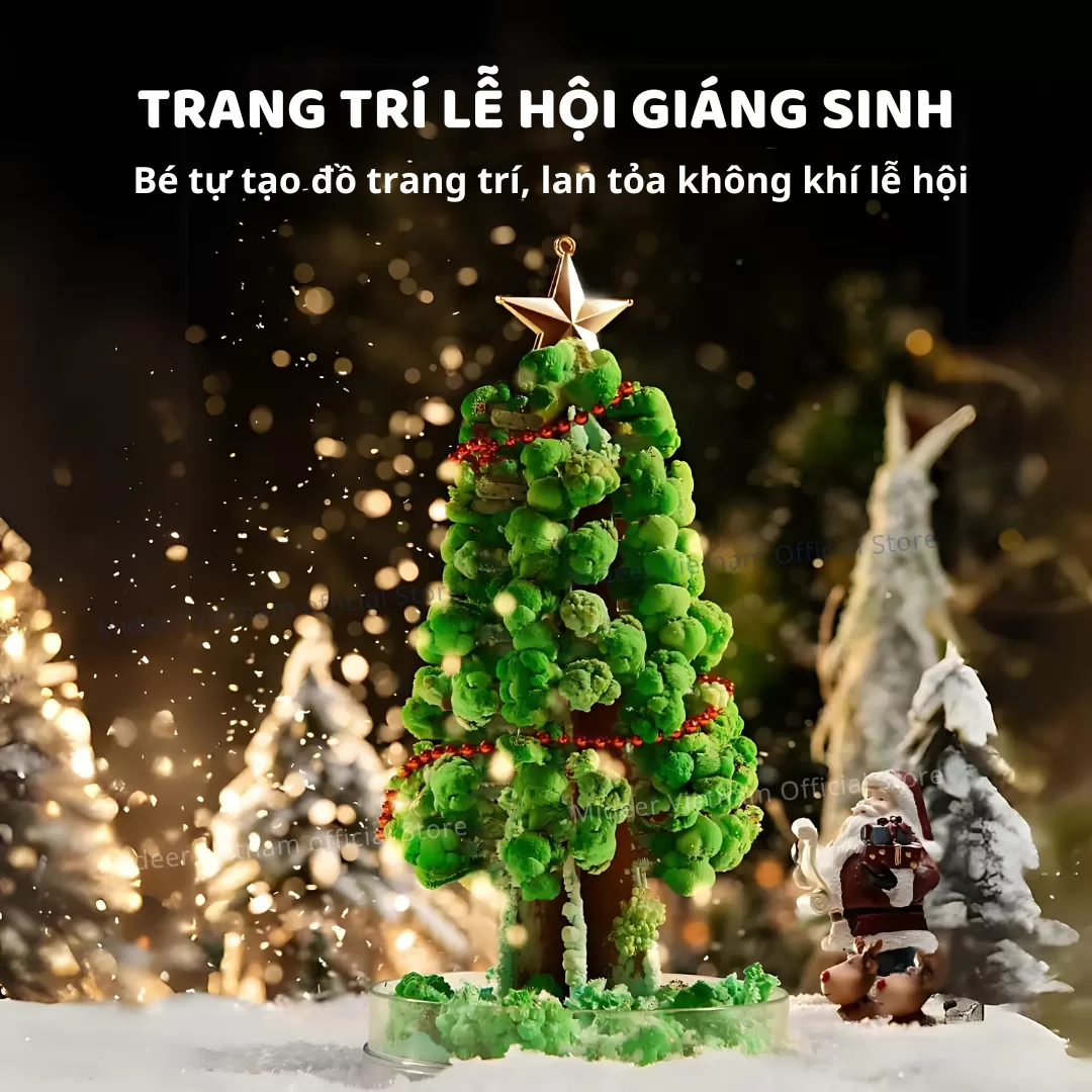 Cây Thông Noel Tự Nở Thần Kì Mideer Magic Christmas Tree 10+