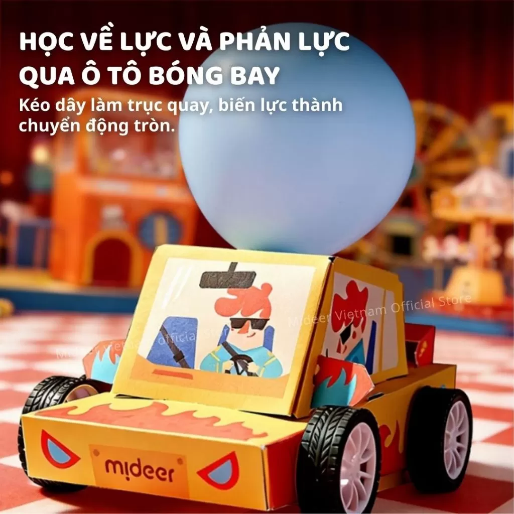 Đồ Chơi STEM lắp ráp Mideer Creative 21-Day Craft Adventure 6+
