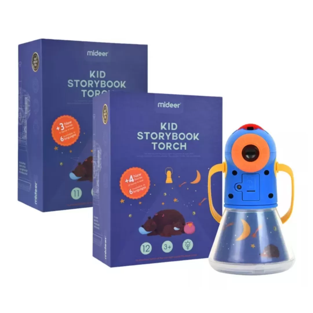 Đèn Pin Kể Chuyện Cổ Tích Mideer Kid Storybook Torch 2 In 1