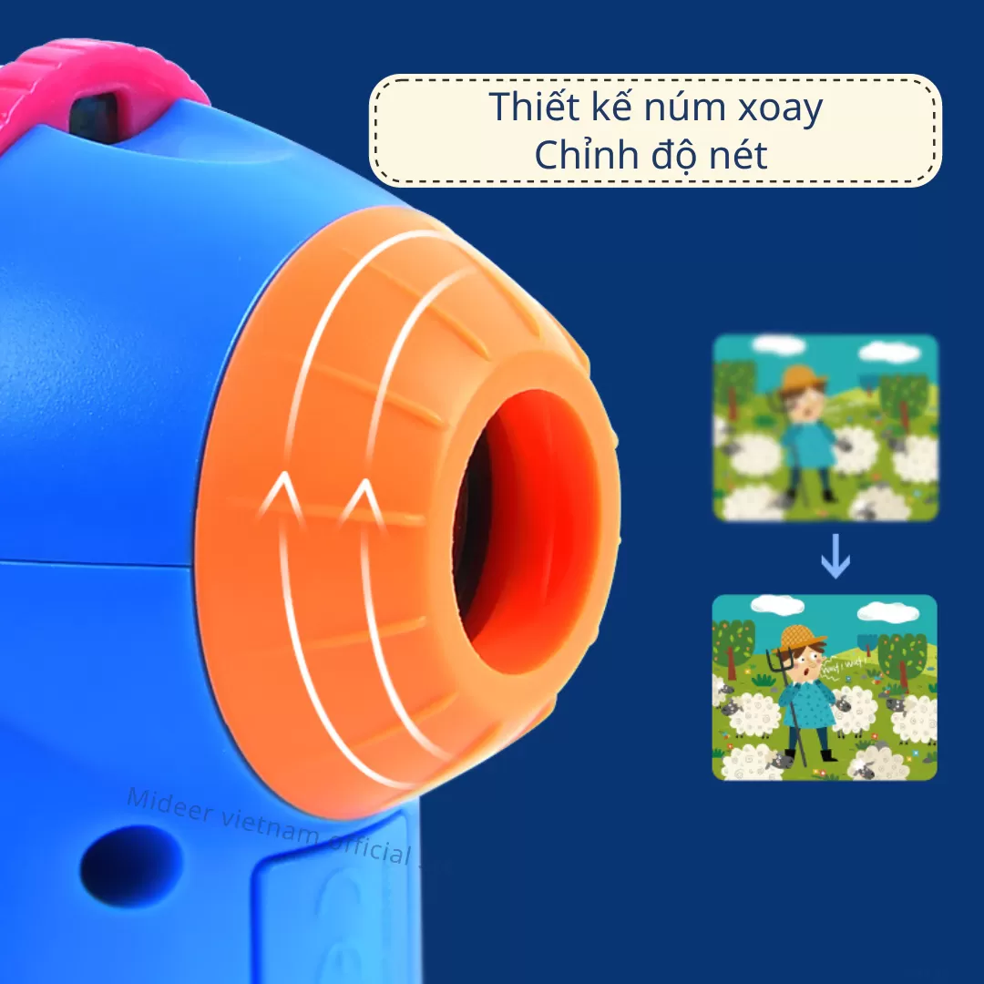 Đèn Pin Kể Chuyện Cổ Tích Mideer Kid Storybook Torch 2 In 1