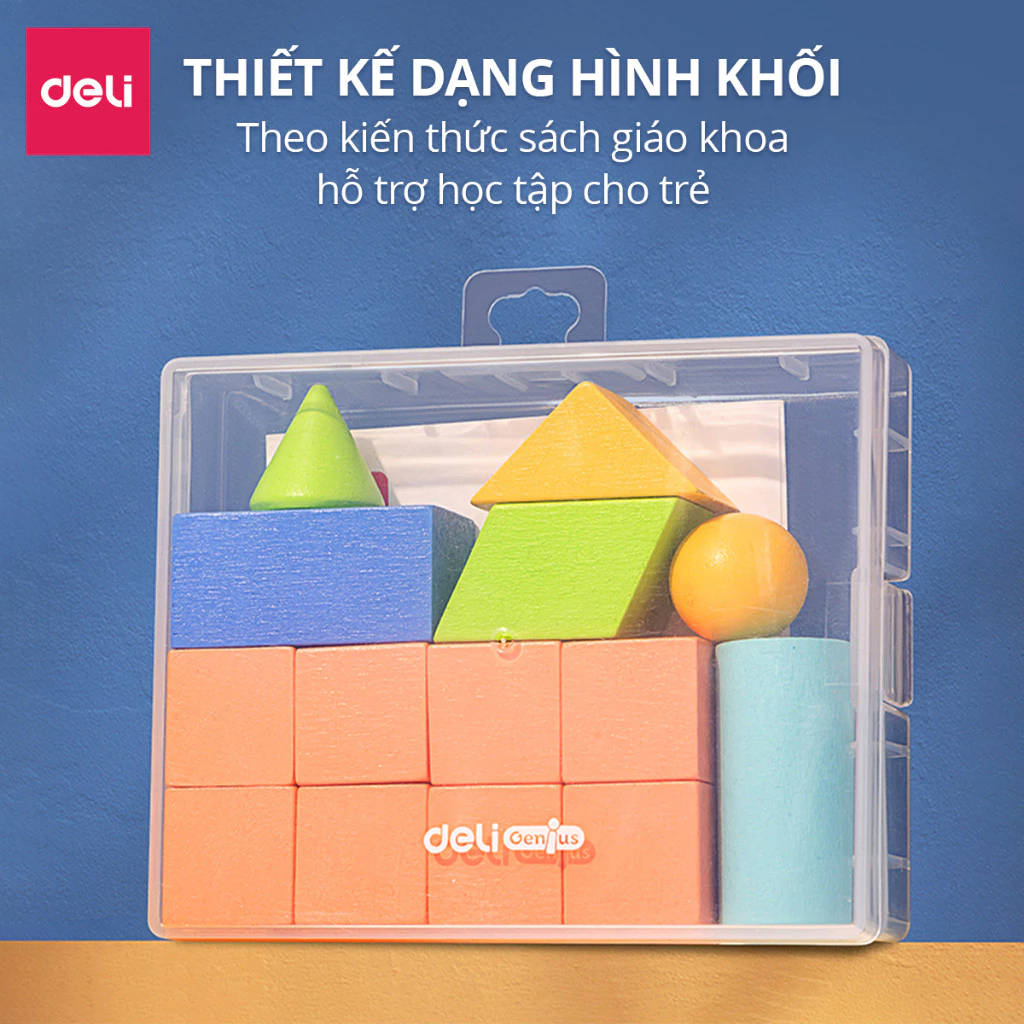 Bộ Đồ Chơi Lắp Ghép Hình Học