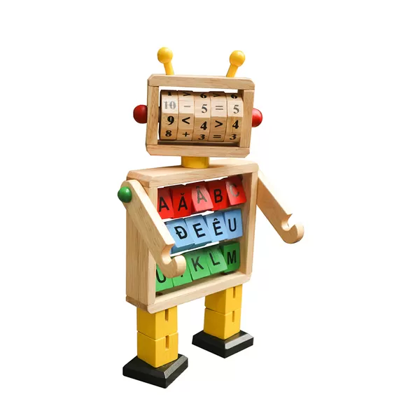 Robot học toán và chữ cái