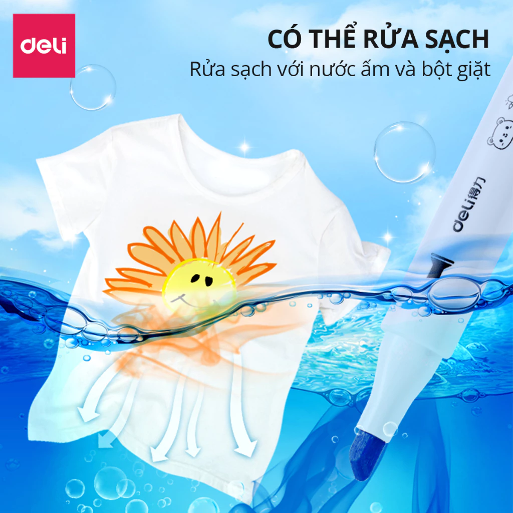 BÚT MÀU DẠ MARKER 2 ĐẦU