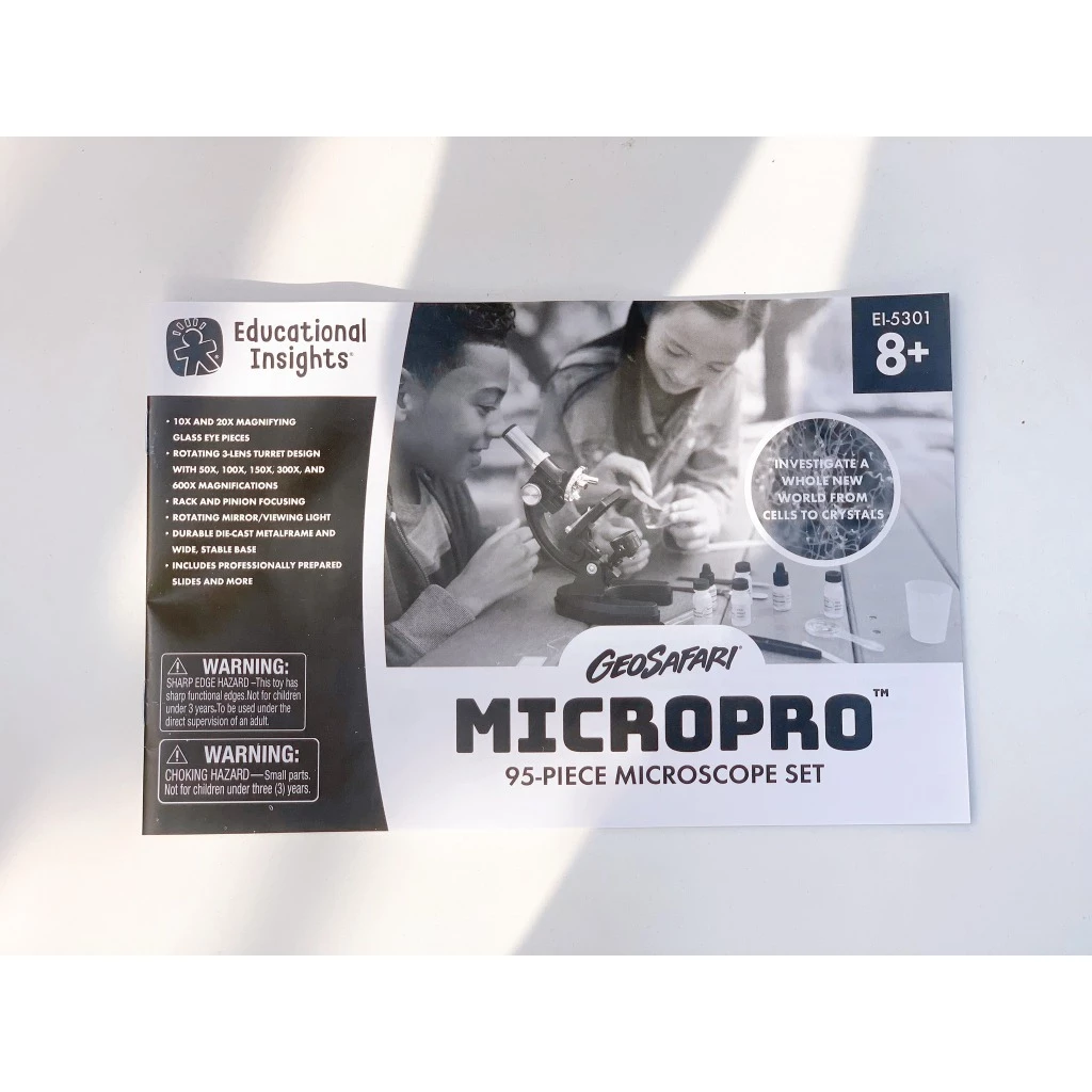 Bộ kính hiển vi cơ bản: 95 chi tiết