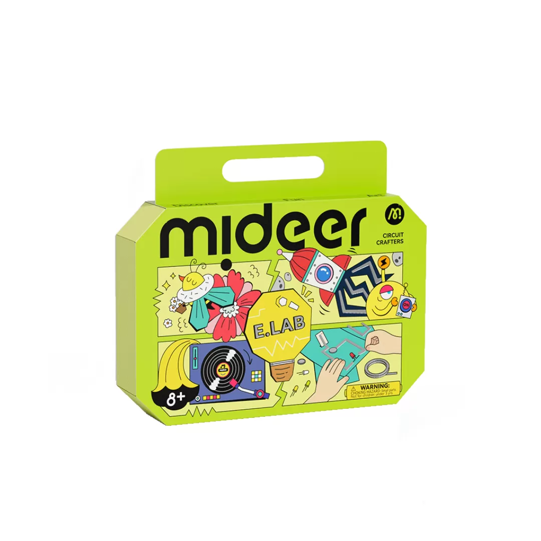 Đồ chơi STEM lắp ráp mạch điện cho bé Mideer Circuit Crafter 8+