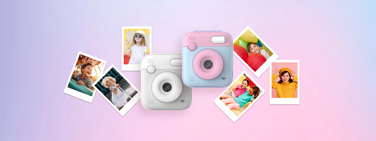 Máy ảnh mini 5MP in màu lấy liền