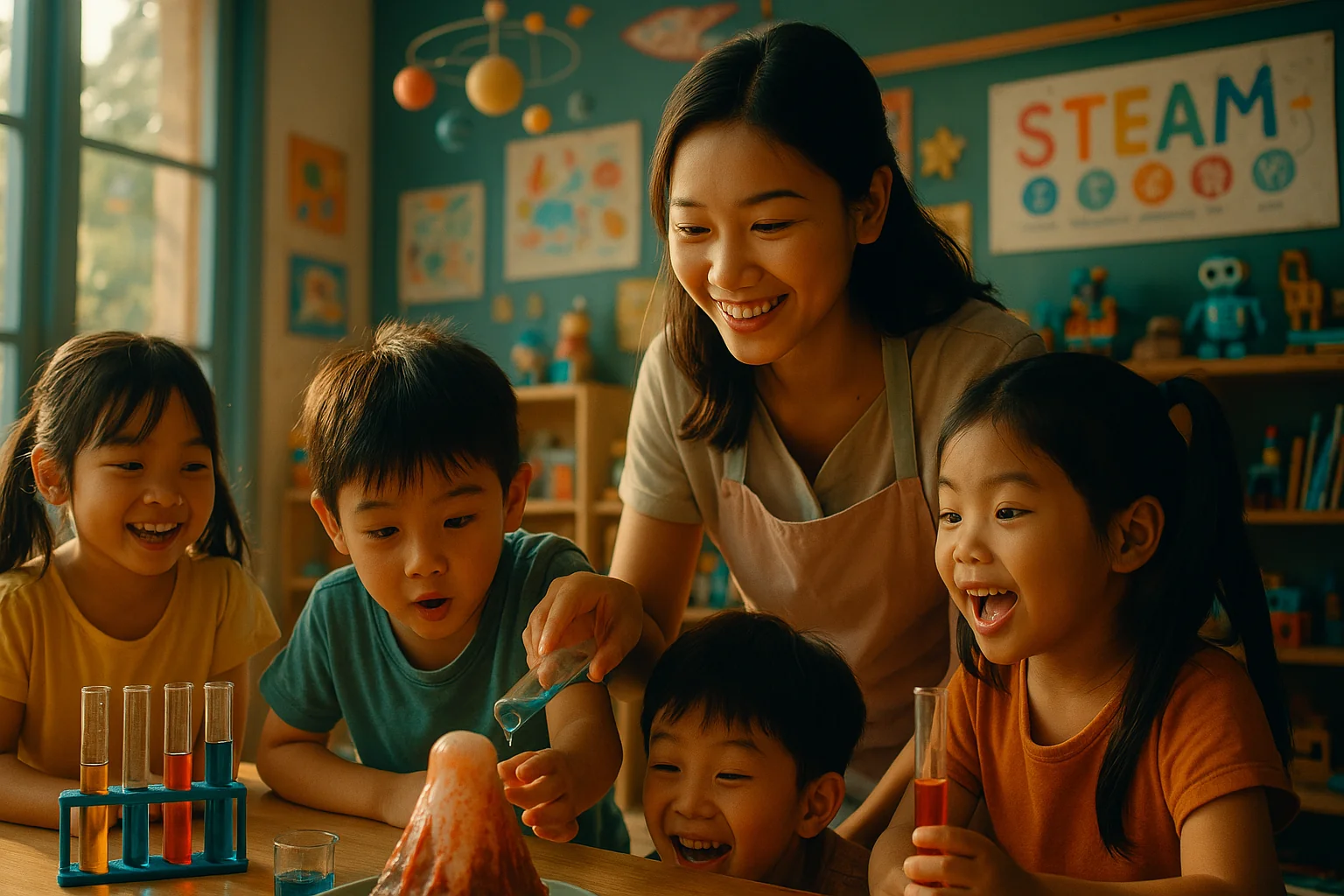 Triển khai STEAM trong trường mầm non: Giải quyết khó khăn thường gặp