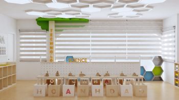Thiết kế phòng Lab STEAM cho mầm non