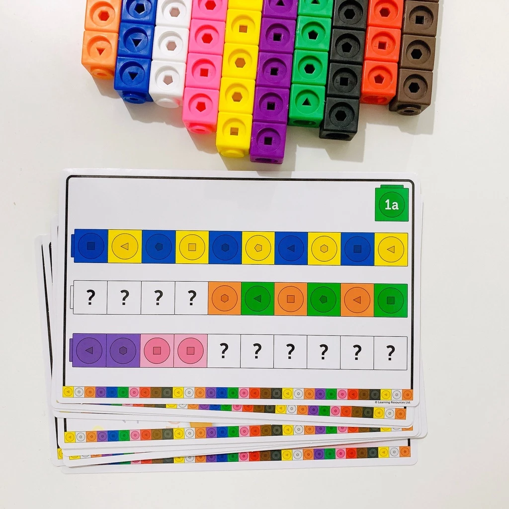 Bộ học toán - MathLink® Cubes