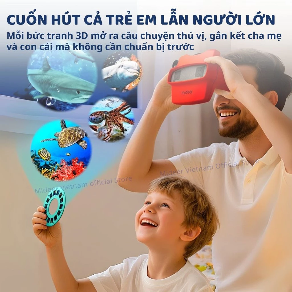 Kính 3D Mideer kính quang học