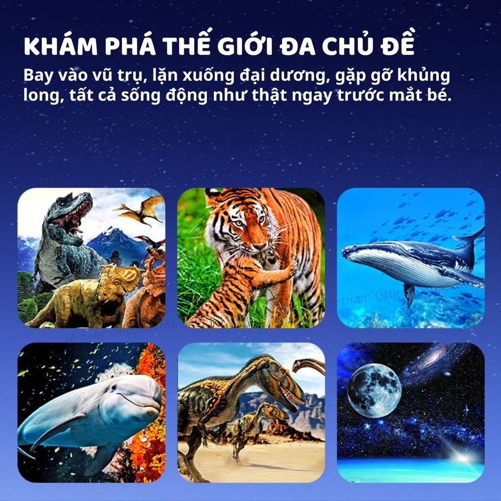 Kính 3D Mideer kính quang học