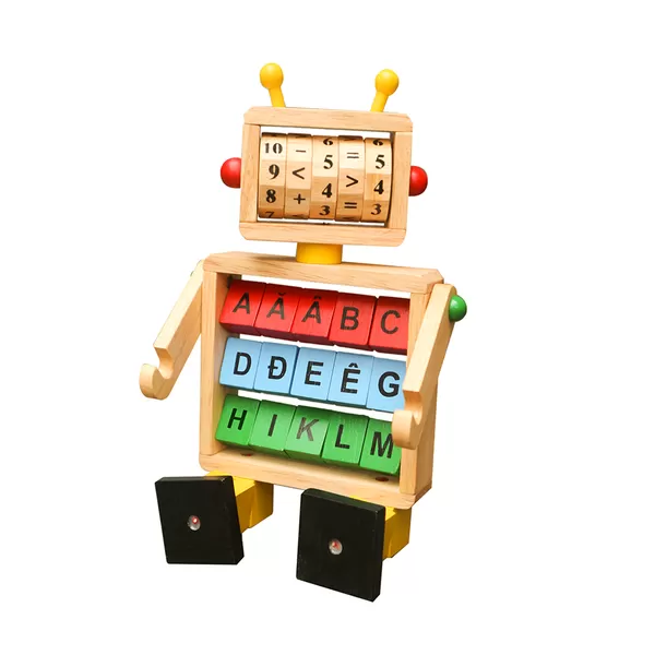 Robot học toán và chữ cái