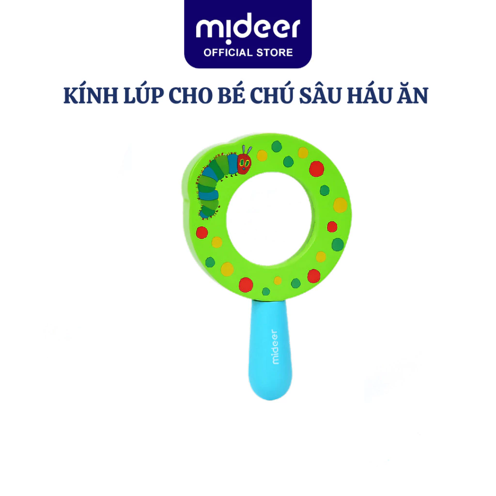 Kính Lúp cho bé Chú Sâu Háu Ăn