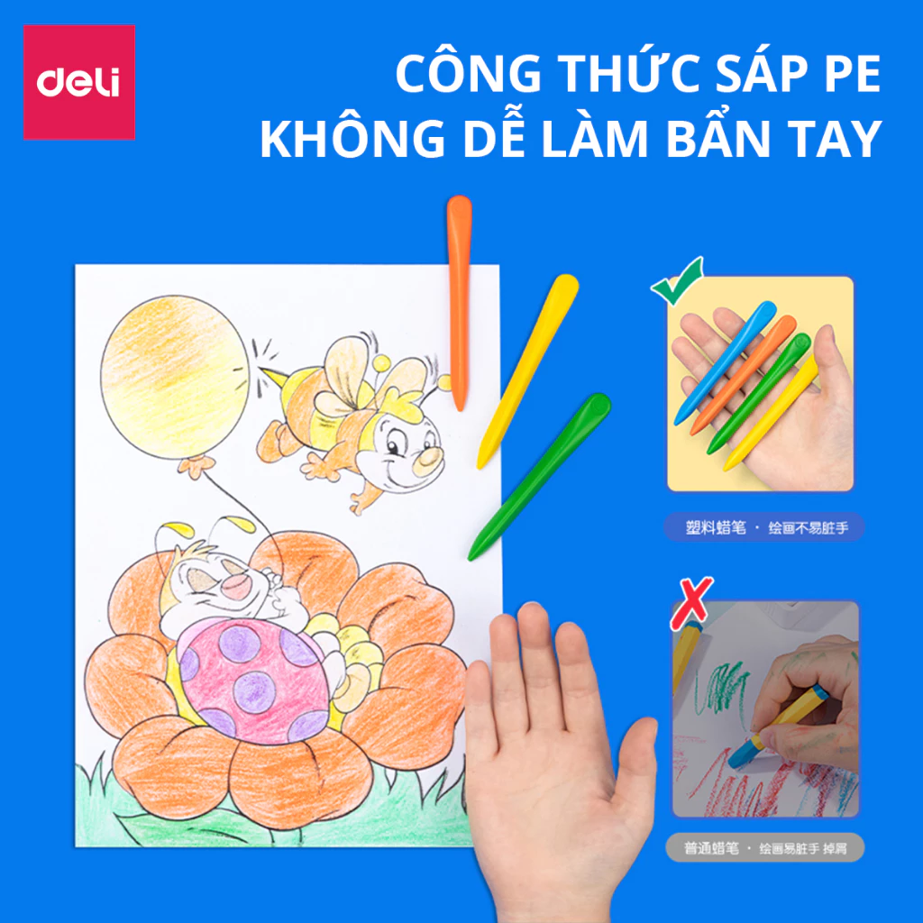 Bút sáp màu hữu cơ