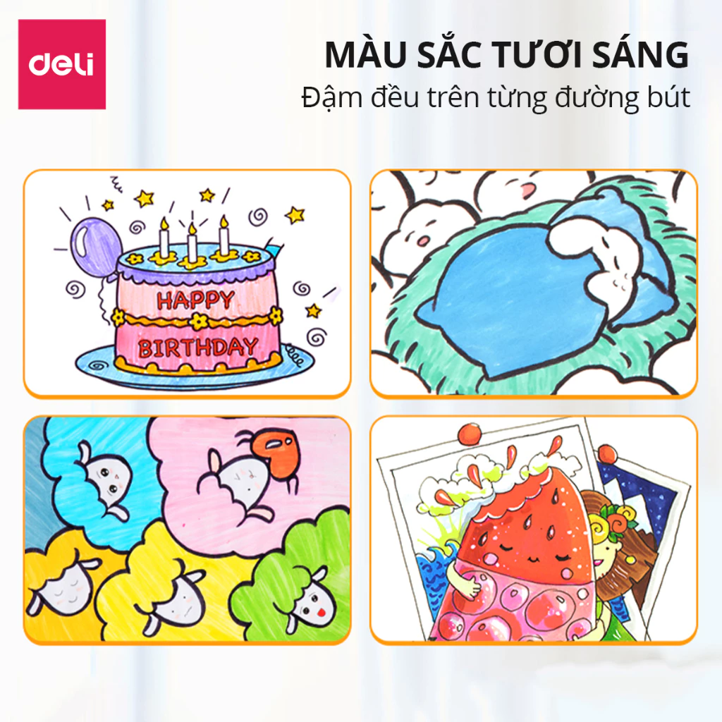 BÚT MÀU DẠ MARKER 2 ĐẦU